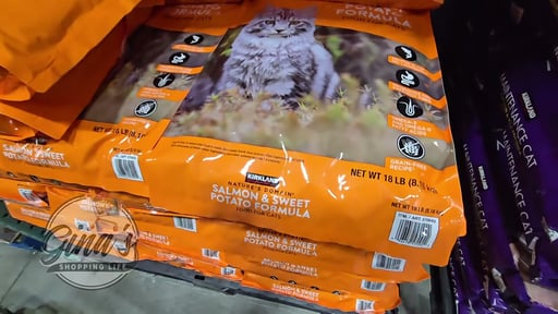Kirkland Signature Nature's Domain Salmon & Sweet Potato Formula Cat Food 18LB
