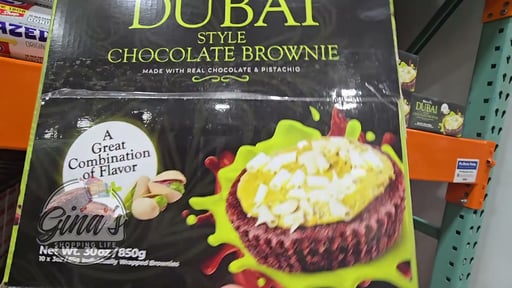 Delcato Dubai Style Chocolate Brownie 10 Pack