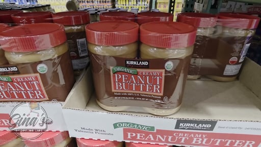 Kirkland Signature Organic Peanut Butter 2/28 oz