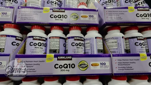 Kirkland Signature Coenzyme Q10 300mg 100 Softgels