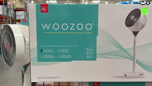 Woozoo 360° Pedestal Air Circulator