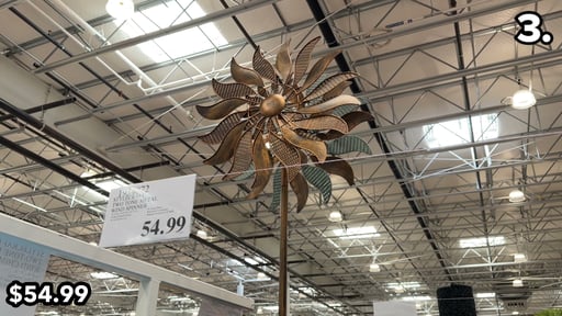 StyleCraft Two-Tone Metal Wind Spinner
