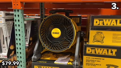 DEWALT 16" Benchtop or Hanging Fan