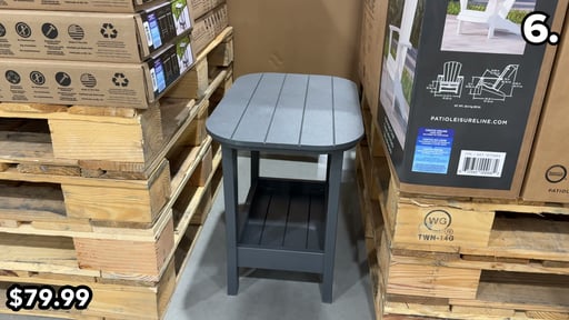 Leisure Line Adirondack Side Table