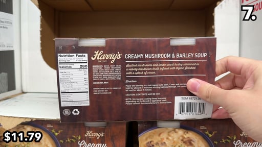 Harry's Creamy Mushroom & Barley Soup