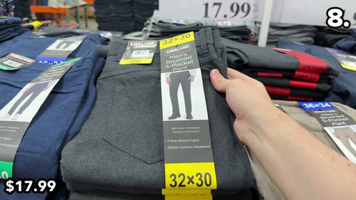 Kirkland Men's Brushed 5-Pocket Pant