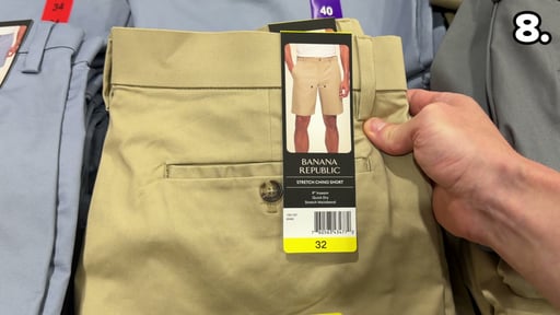 Banana Republic Men's Stretch Chino Short