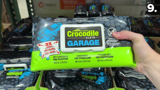 Crocodile Cloth Garage Cleaning Cloths 15" x 10" 110 Count