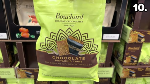 Bouchard Chocolate Pistachio Thins