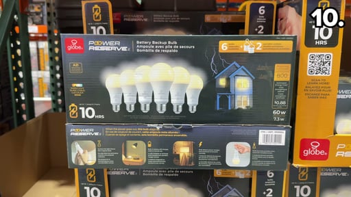 Globe Electric Power Outage 60W Bulb 6-Pack