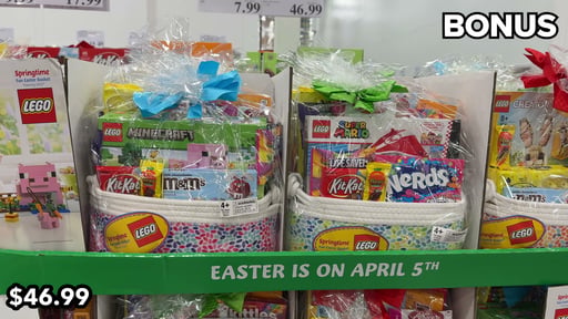 DesignPac LEGO Easter Basket, 27.03 oz