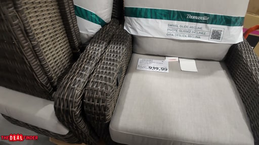 Thomasville Elko 3PC Swivel Glider Recliner Set