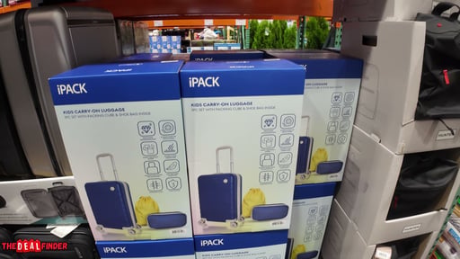 iPack Kids 20" Hardside Carry-On Luggage Set