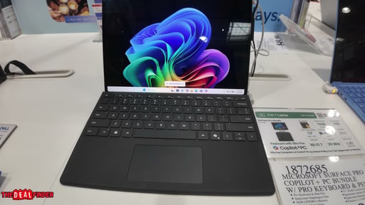 Microsoft Surface Pro Copilot+ PC Bundle with Pro Keyboard & Pen
