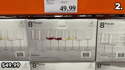 Zwiesel Glas Sensa Red & White Wine Glasses, Set of 8
