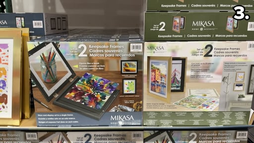 Mikasa Home Accents Keepsake Frames, 2-pack