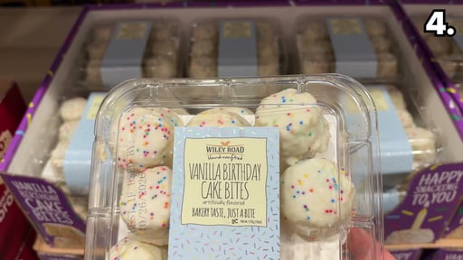 Wiley Road Birthday Cake Bites, 18-Count Container