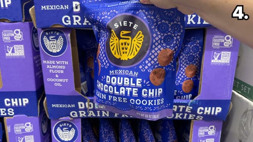 Siete Mexican Double Chocolate Chip Grain Free Cookies, 16 oz