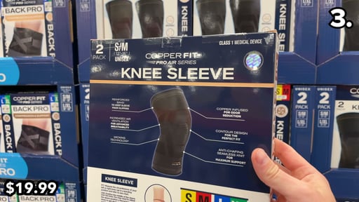 Copper Fit Pro Air Knee Sleeves, 2-Pack