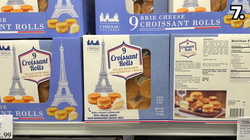 Château Fougères Brie Croissant Roll, 11 oz