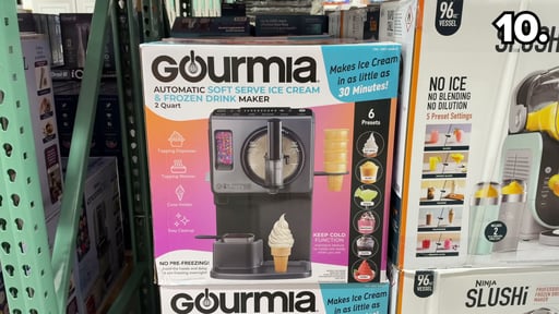 Gourmia Soft Serve Ice Cream and Frozen Drink Maker