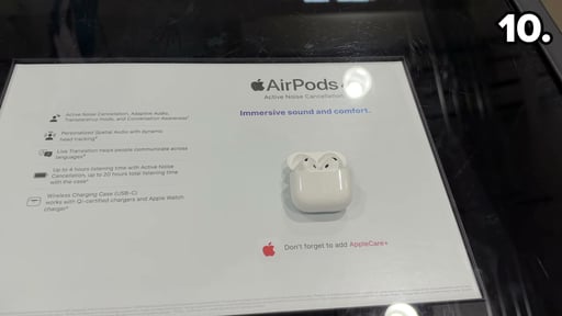 Apple AirPods 4 with Active Noise Cancellation MXP93LL/A