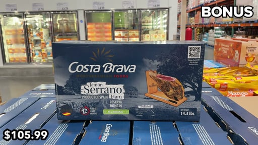 Costa Brava Serrano Ham Gift Set, 14 lbs