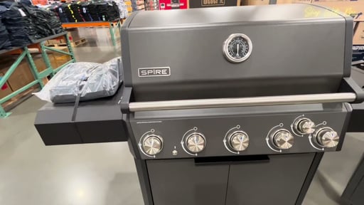 Spire 6-Burner 550X Gas Grill with Cover