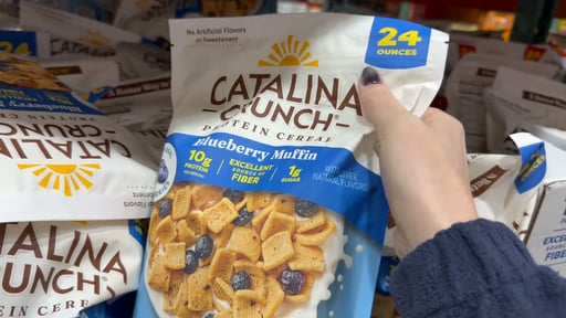 Catalina Crunch Keto Blueberry Cereal