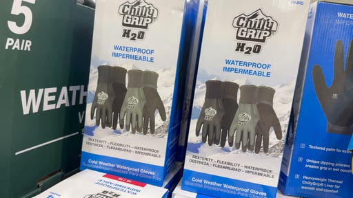 Chilly Grip H2O Waterproof Gloves 4-Pack