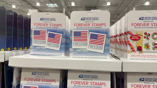 USPS Forever Stamps Flag Edition 100-Count