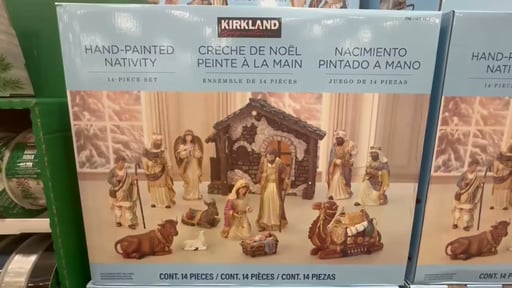 Kirkland Signature Nativity Set, 14-Piece