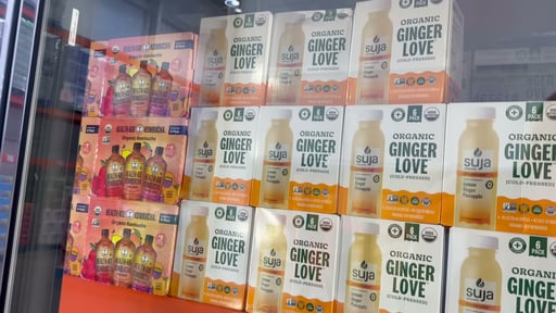 Suja Organic Ginger Love Lemonade 6/10.5 oz