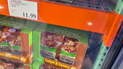 Pulmuone Sweet & Savory Tofu Tender Bites, 1.98 lbs