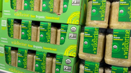 Wildbrine Raw Organic Sauerkraut