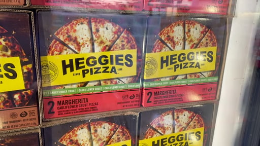 Heggies Pizza Cauliflower Crust Margherita, 2 Count Box