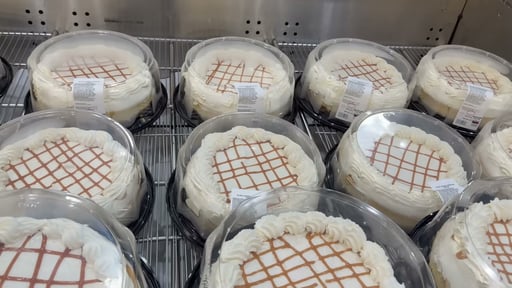 Kirkland Signature Salted Caramel Cheesecake