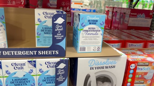 CleanCult Laundry Detergent Sheets Fresh Linen