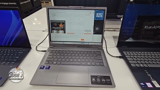 Acer Aspire AI Copilot+ 14" Touchscreen Laptop NX.JDJAA.001 Core Ultra 5/16GB/1TB