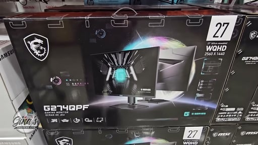 MSI 27" WQHD 170Hz 1ms G-SYNC Compatible IPS Gaming Monitor