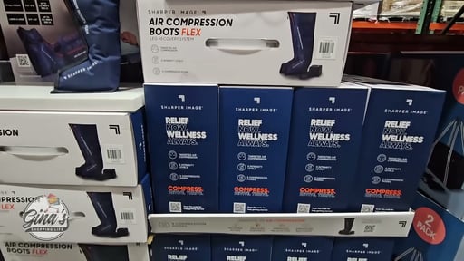 Sharper Image Air Compression Flex Boots