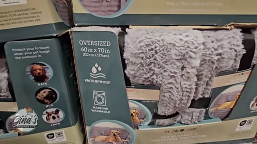 Brentwoof Faux Fur Pet Throw