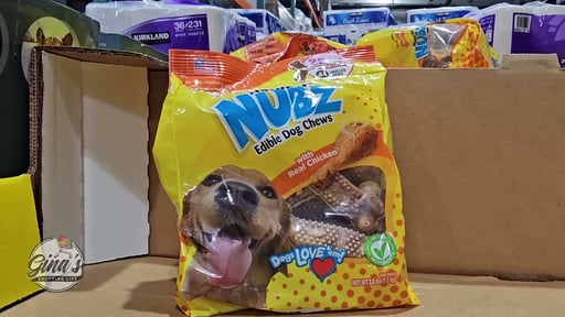 Nylabone Nubz Edible Dog Chews 2.6 lbs