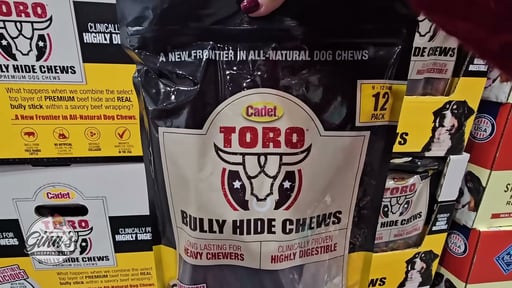 Cadet Toro Bully Hide Chews 12 CT
