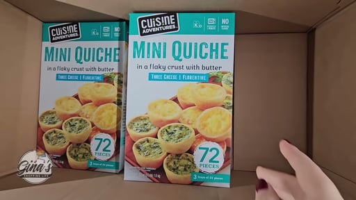 Cuisine Adventures Mini Quiche Florentine 72 CT