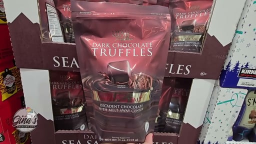 Utah Truffles Dark Chocolate Sea Salt Truffles