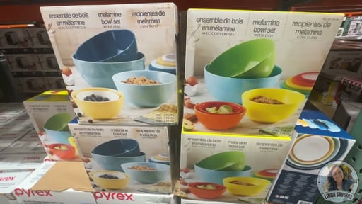 Pandex 5-Piece Melamine Mixing Bowl Set with Lids