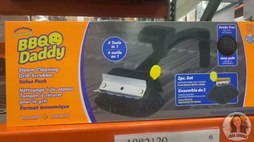 Scrub Daddy BBQDaddy Steam Cleaning Grill Brush