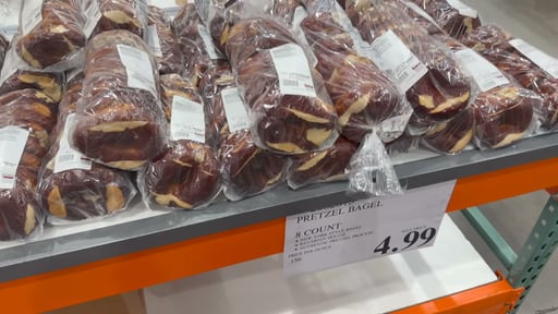 Pretzel Bagel, 8 Count