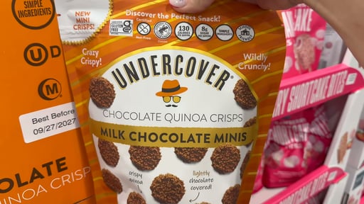 Undercover Chocolate Quinoa Crisps 15.3 oz (0.956 lb)